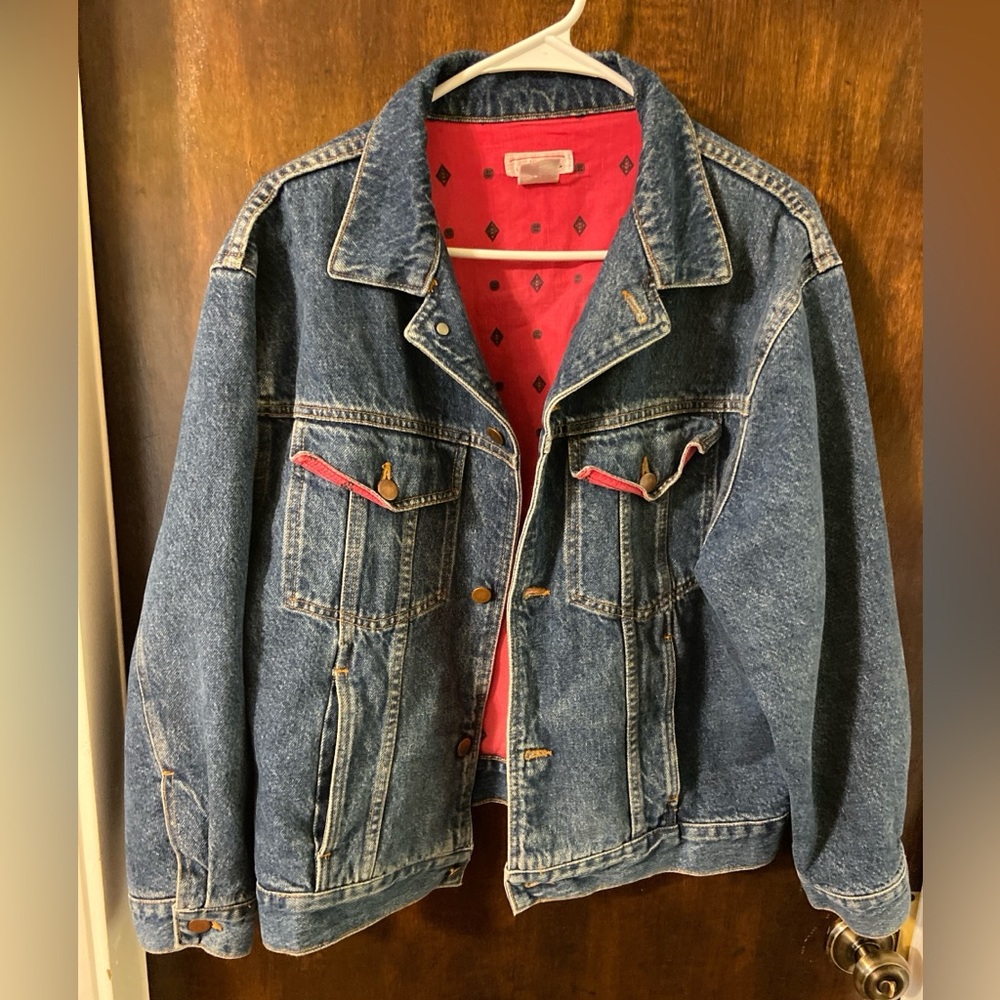 vintage western denim jacket